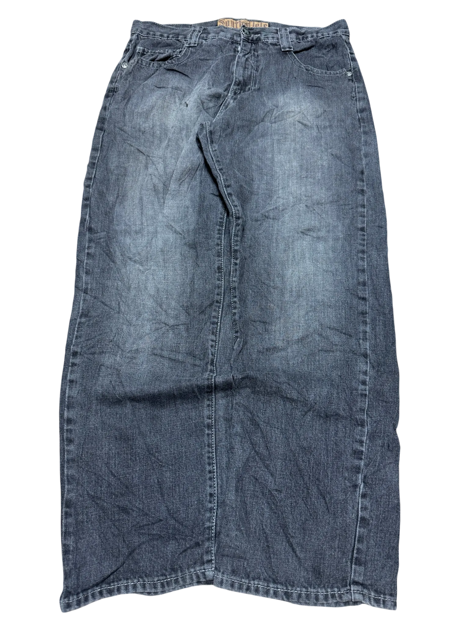 [V0953] Vintage y2k / 2000s Southpole schwarze baggy jeans