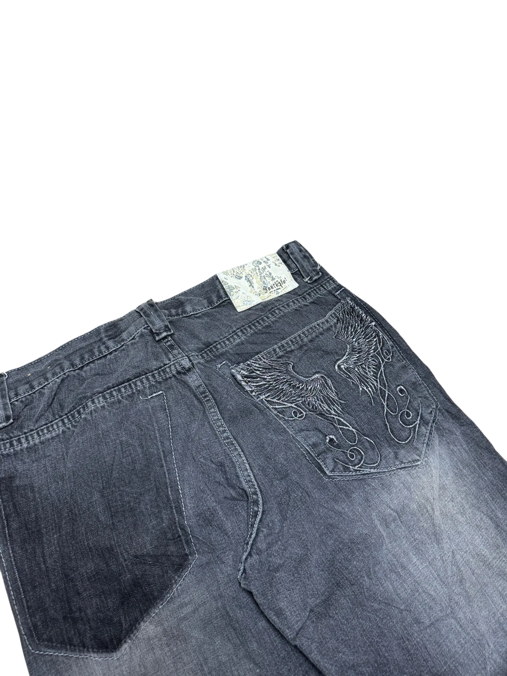 [V0953] Vintage y2k / 2000s Southpole schwarze baggy jeans