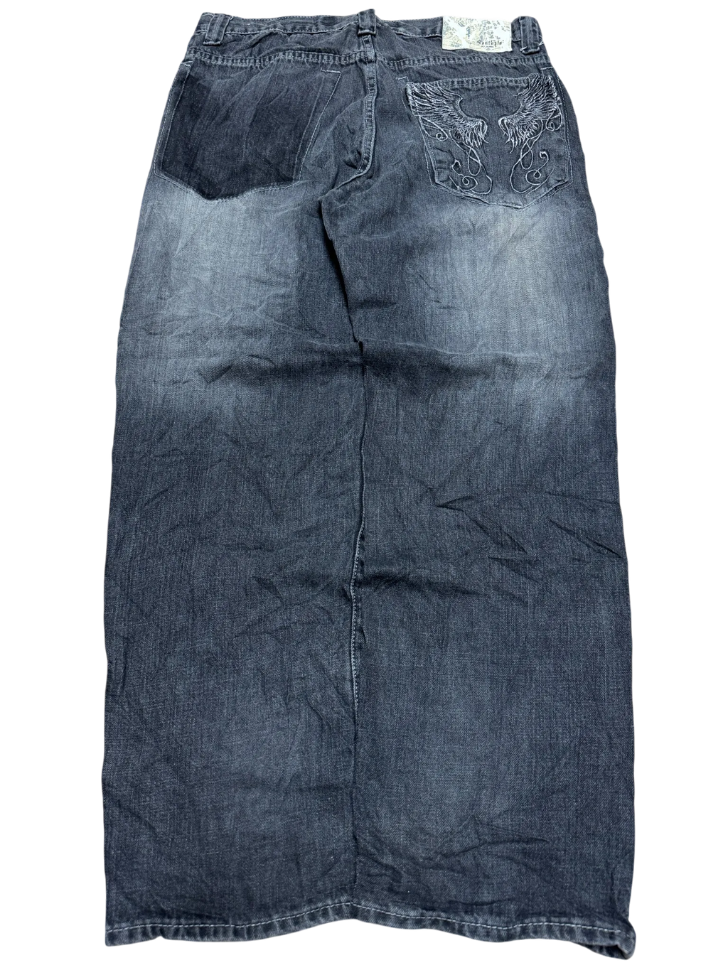 [V0953] Vintage y2k / 2000s Southpole schwarze baggy jeans