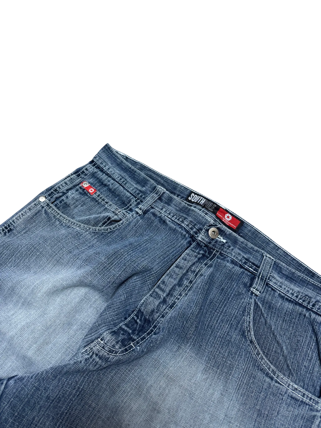[V0956] Vintage y2k / 2000s Southpole blaue baggy jeans (Red Tab)