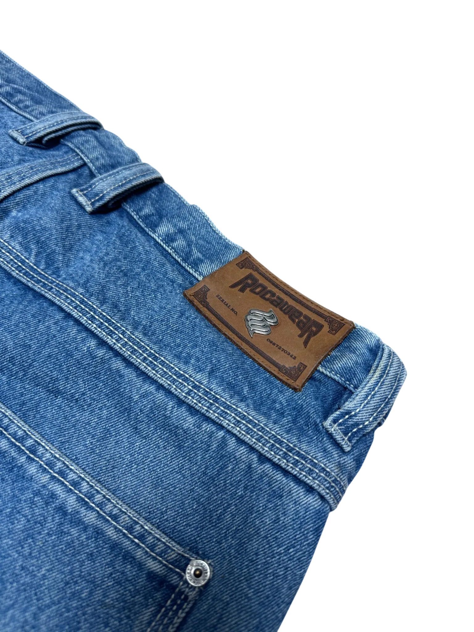 [V0936] Vintage y2k / 2000s Rocawear blaue baggy jeans