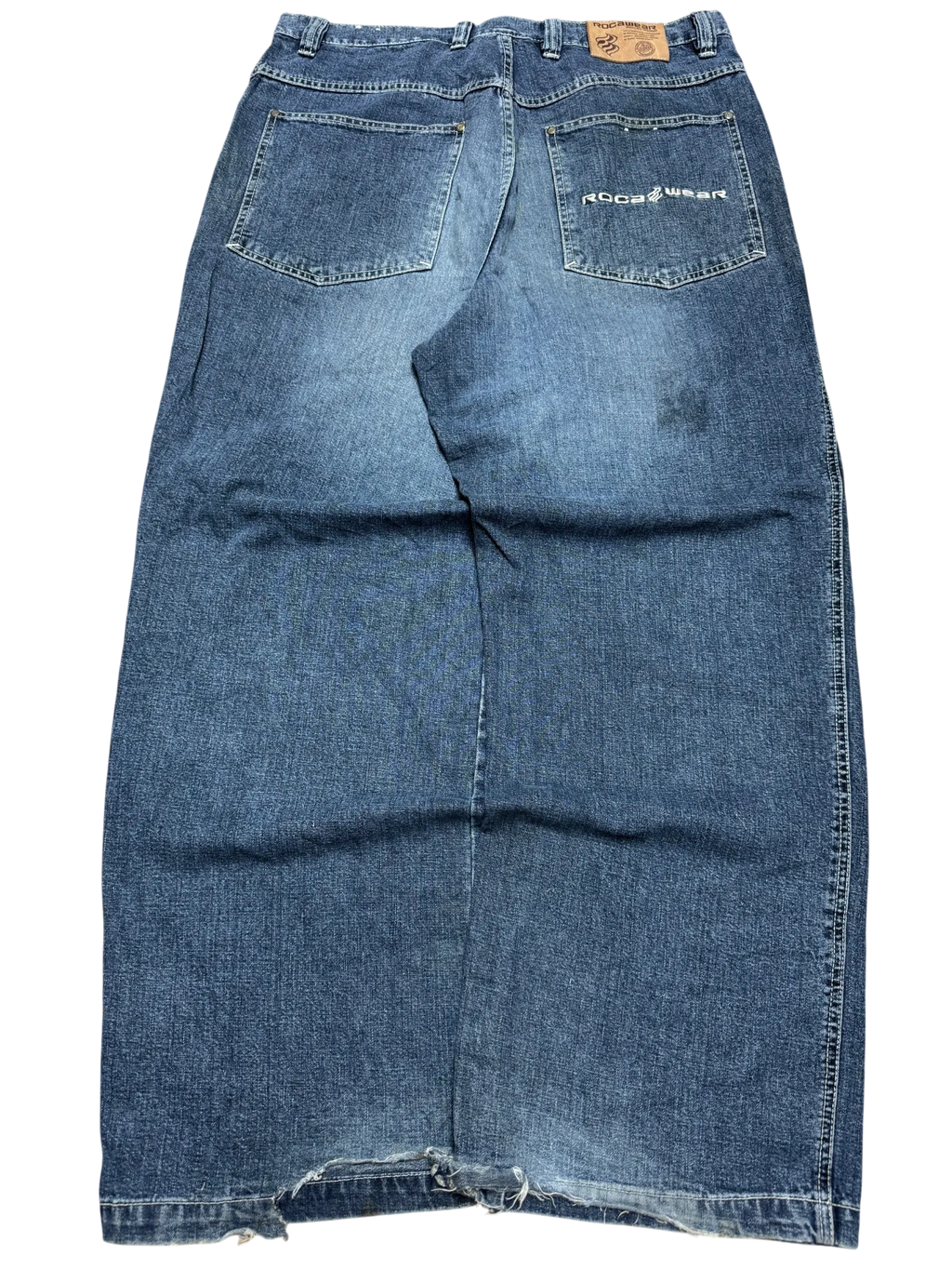 [V0933] Vintage y2k / 2000s Rocawear blaue baggy jeans
