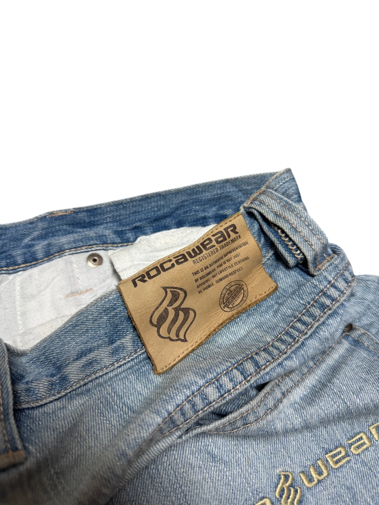 [V0932] Vintage y2k / 2000s Rocawear blaue baggy jeans