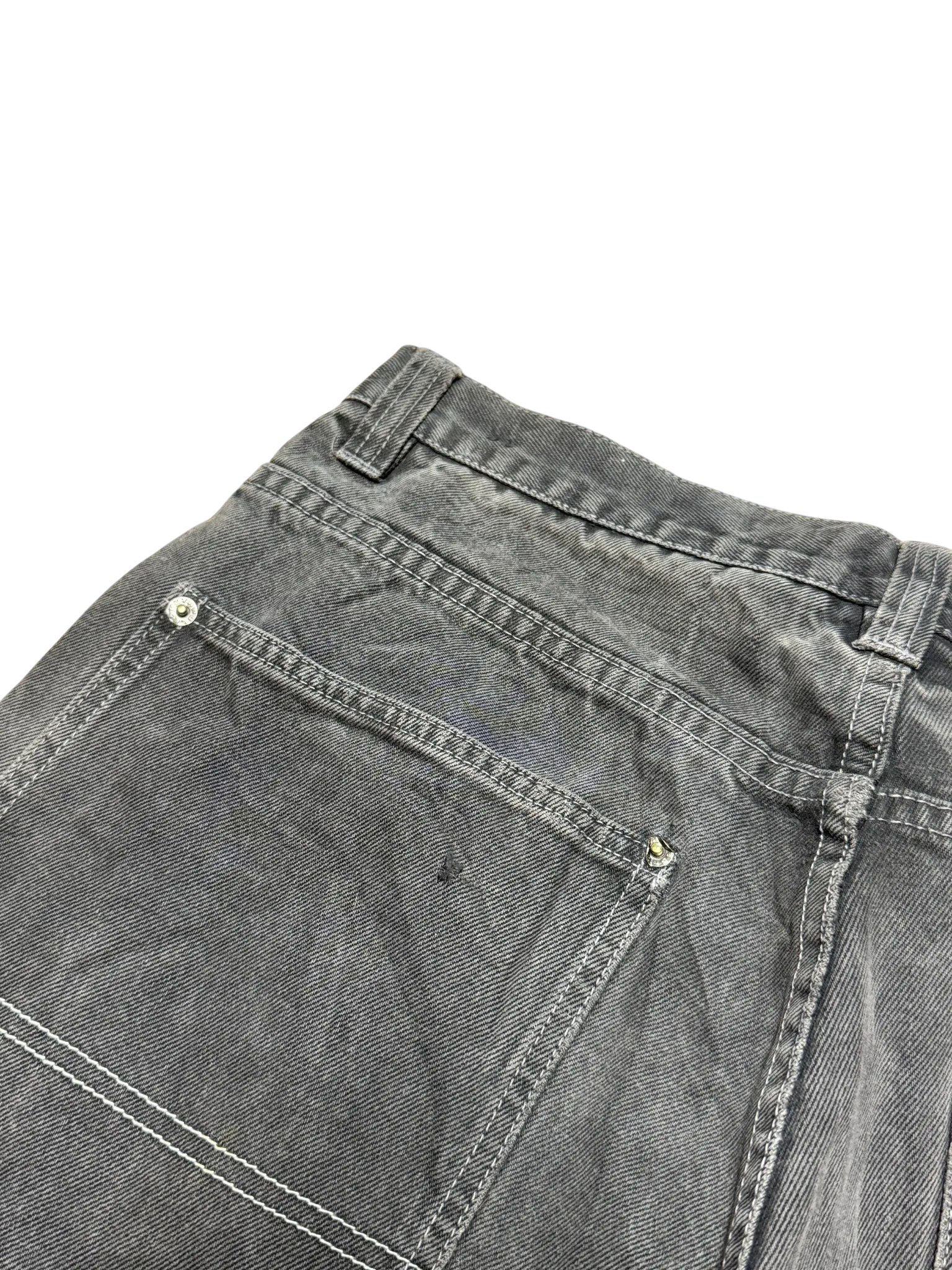 [V0896] Vintage y2k / 2000s Mazine blaue baggy jeans