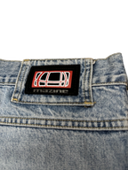[V0896] Vintage y2k / 2000s Mazine blaue baggy jeans