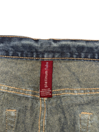 [V0949] Vintage y2k / 2000s Fubu blaue baggy jeans (Platinum Fubu)