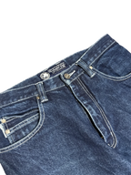 [V0886de] Vintage y2k Southpole marineblaue baggy jeans