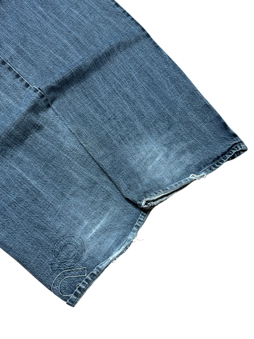 [V0901] Vintage y2k / 2000s Rumble blaue baggy jeans