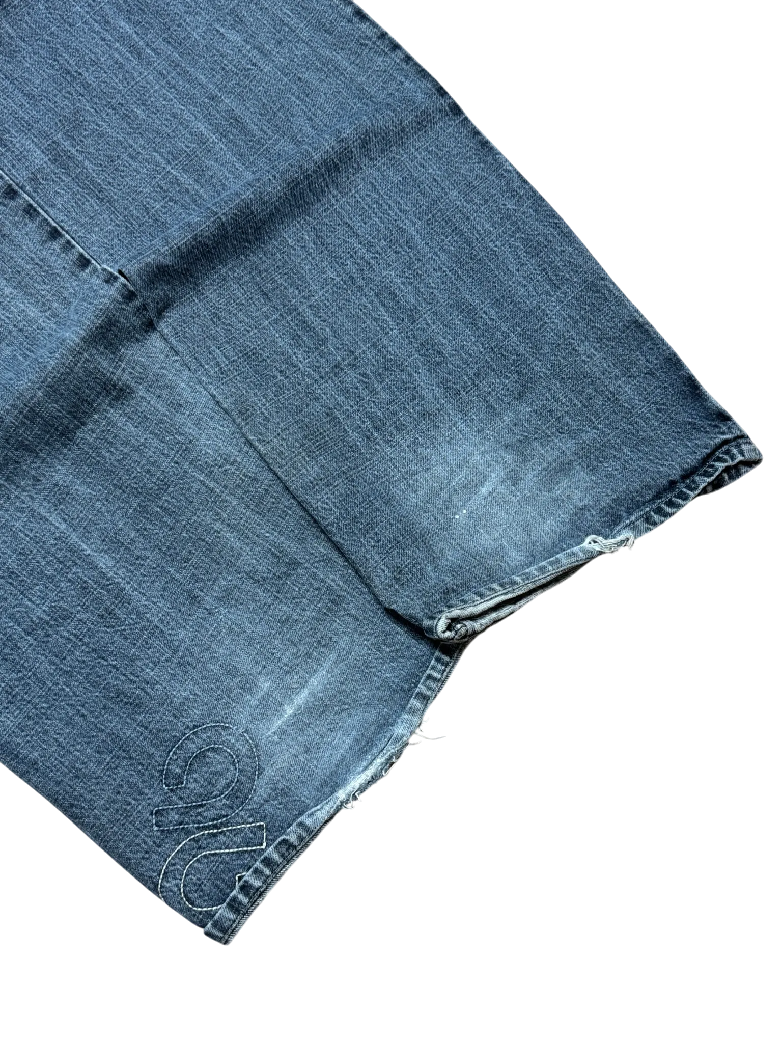 [V0901] Vintage y2k / 2000s Rumble blaue baggy jeans