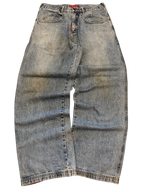 [V0896] Vintage y2k / 2000s Mazine blaue baggy jeans