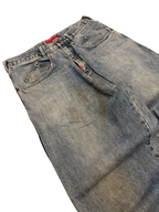 [V0896] Vintage y2k / 2000s Mazine blaue baggy jeans