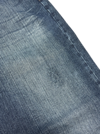 [V0949] Vintage y2k / 2000s Fubu blaue baggy jeans (Platinum Fubu)