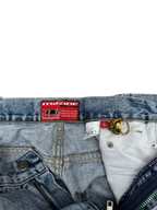 [V0896] Vintage y2k / 2000s Mazine blaue baggy jeans