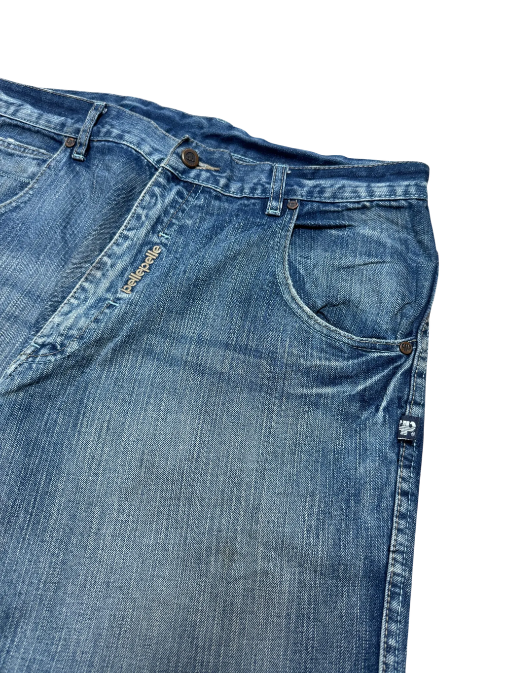 [V0929] Vintage y2k / 2000s Pelle Pelle blaue baggy jeans