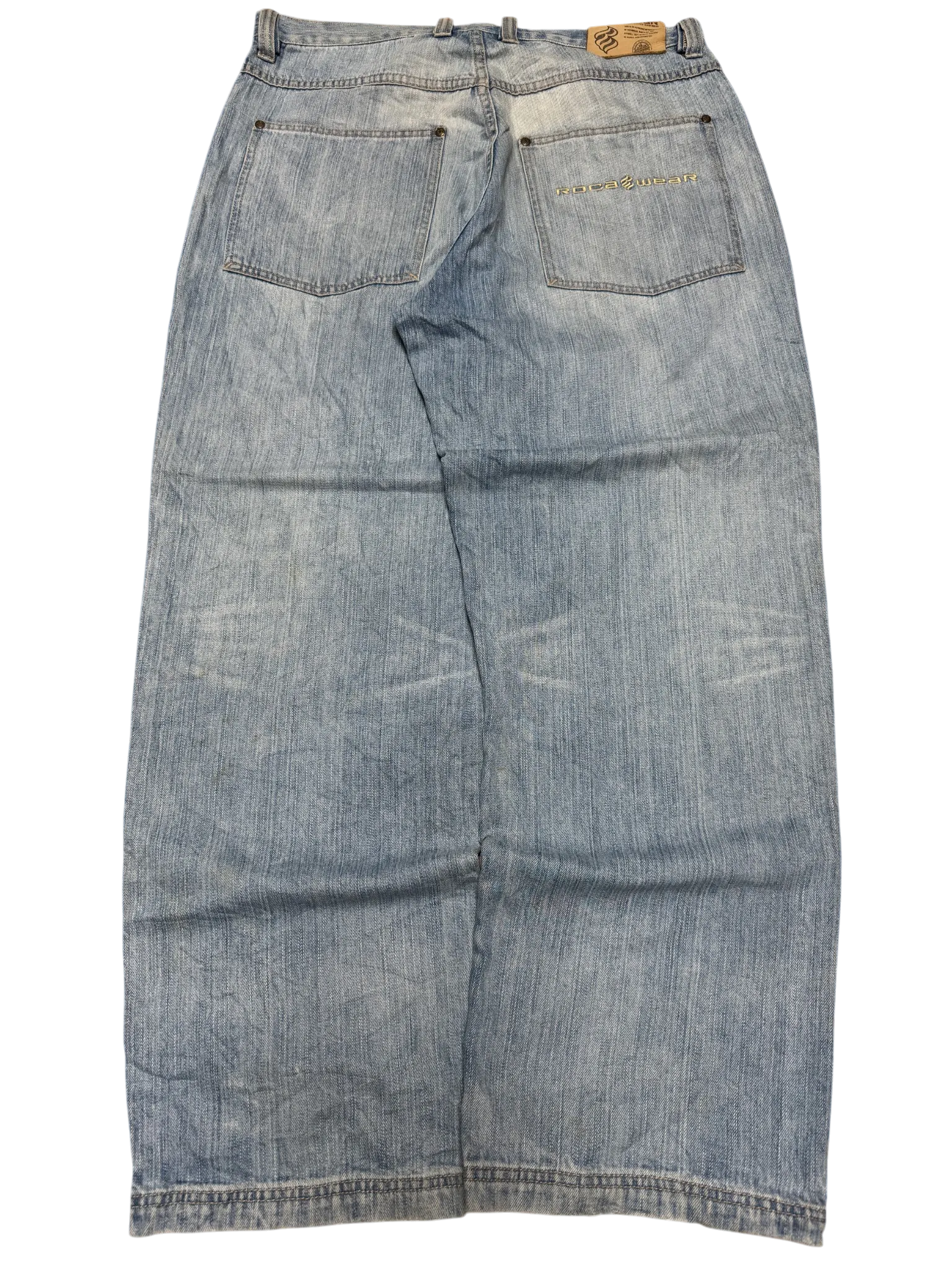 [V0932] Vintage y2k / 2000s Rocawear blaue baggy jeans