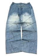 [V0939] Vintage y2k / 2000s Karl Kani blaue baggy jeans