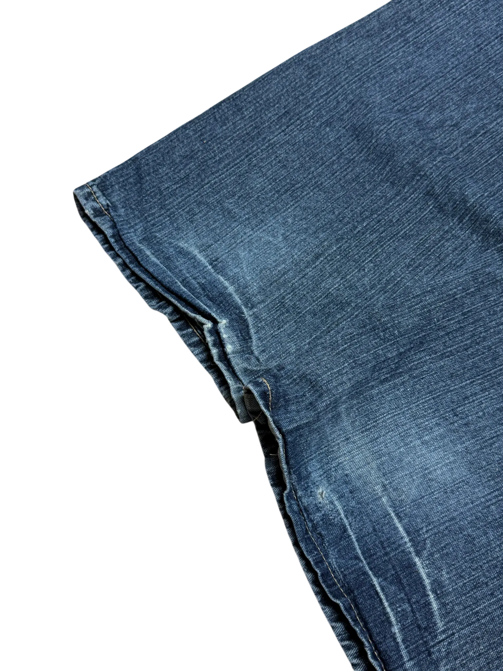 [V0949] Vintage y2k / 2000s Fubu blaue baggy jeans (Platinum Fubu)
