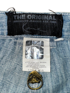 [V0939] Vintage y2k / 2000s Karl Kani blaue baggy jeans