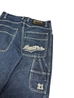[V0886de] Vintage y2k Southpole marineblaue baggy jeans