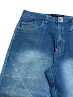 [V0941] Vintage y2k / 2000s Karl Kani blaue baggy jeans