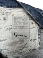 [V0941] Vintage y2k / 2000s Karl Kani blaue baggy jeans