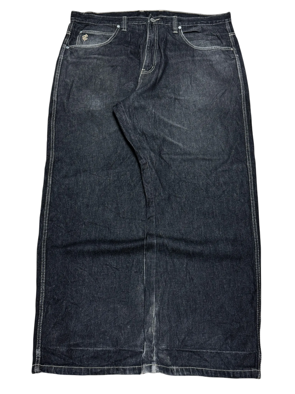 [V0930] Vintage y2k / 2000s Rocawear schwarze baggy jeans