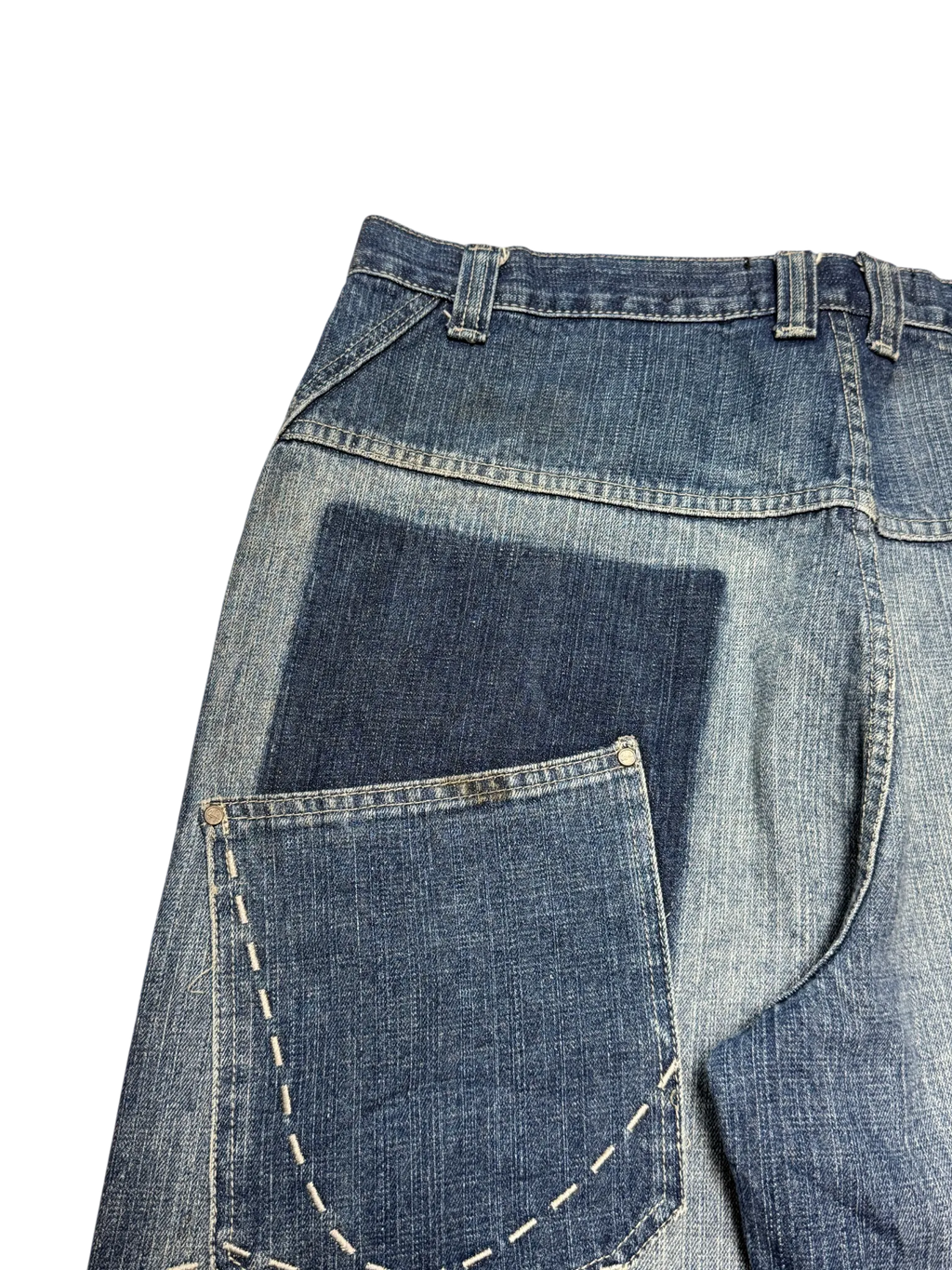 [V0941] Vintage y2k / 2000s Karl Kani blaue baggy jeans