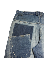 [V0941] Vintage y2k / 2000s Karl Kani blaue baggy jeans