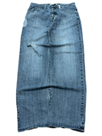 [V0901] Vintage y2k / 2000s Rumble blaue baggy jeans