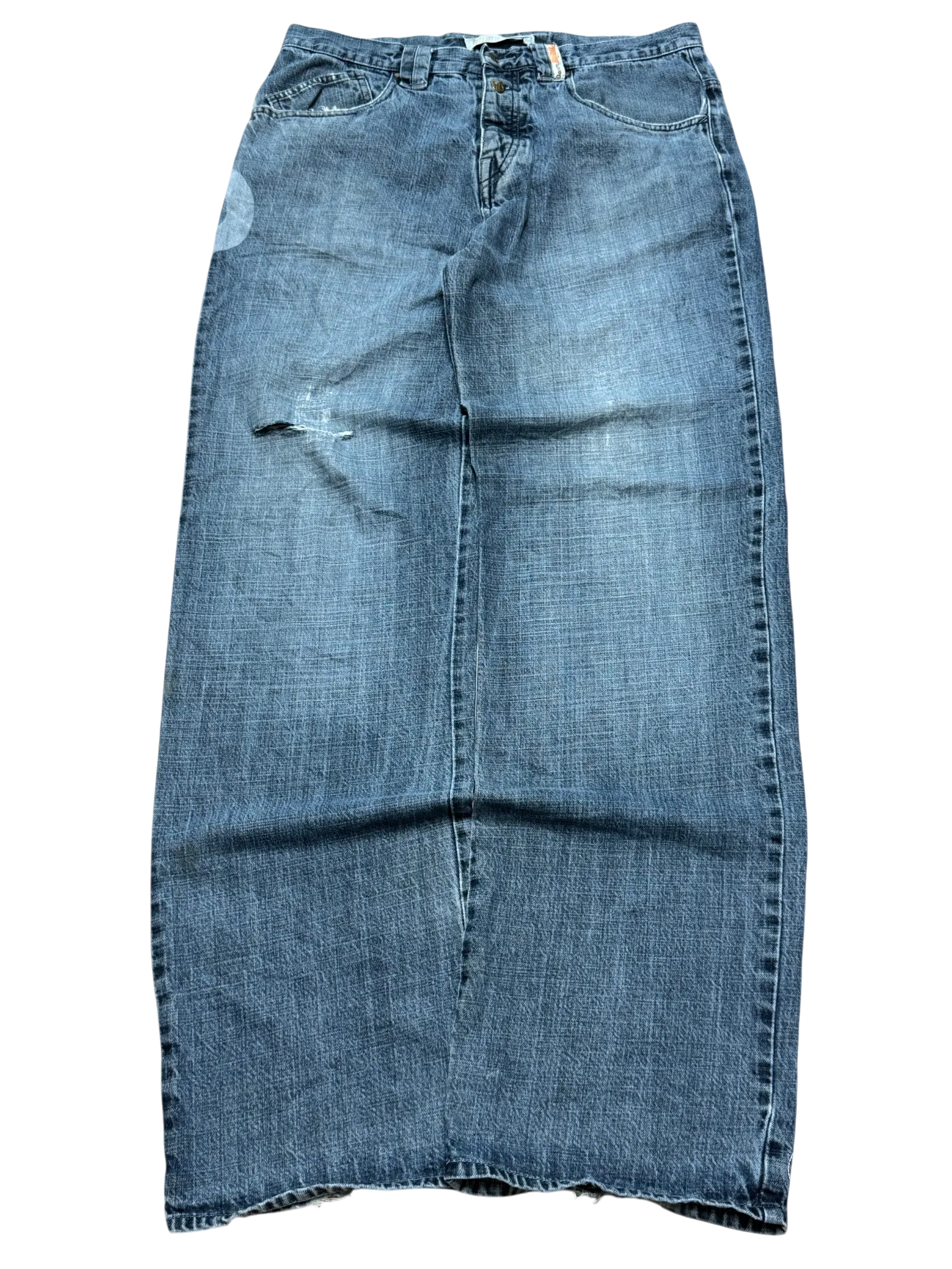 [V0901] Vintage y2k / 2000s Rumble blaue baggy jeans