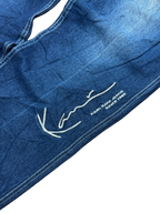 [V0940] Vintage y2k / 2000s Karl Kani marineblaue baggy jeans
