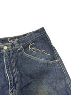 [V0940] Vintage y2k / 2000s Karl Kani marineblaue baggy jeans