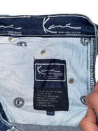 [V0940] Vintage y2k / 2000s Karl Kani marineblaue baggy jeans