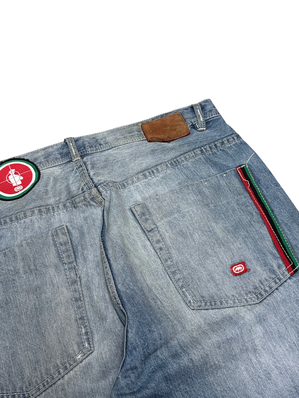 [V0942] Vintage y2k / 2000s Ecko blaue baggy jeans (Fight The Power)