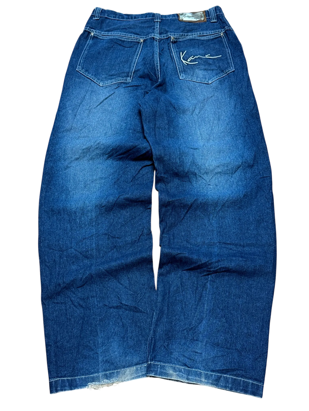 [V0940] Vintage y2k / 2000s Karl Kani marineblaue baggy jeans