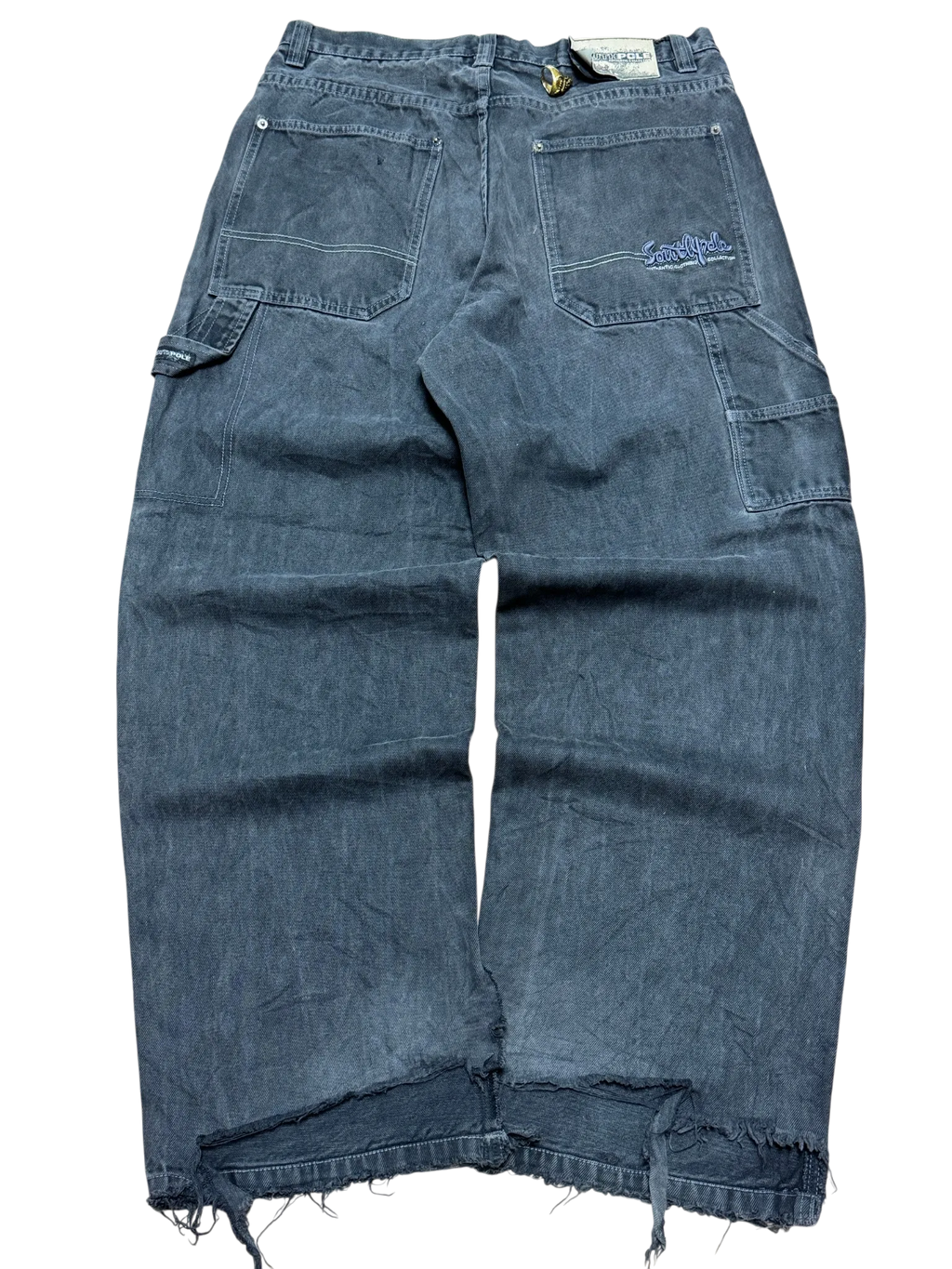 [V0955] Vintage y2k / 2000s Southpole schwarze baggy jeans