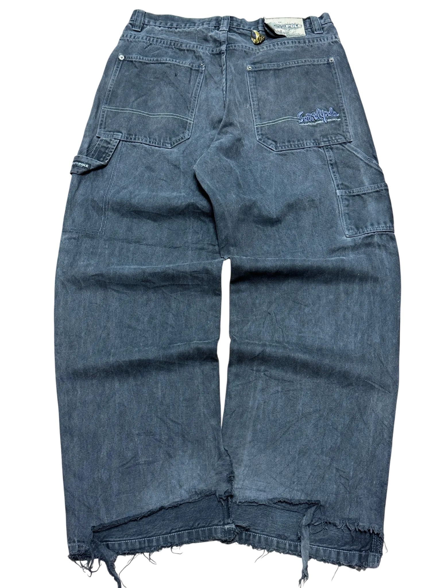 [V0955] Vintage y2k / 2000s Southpole schwarze baggy jeans