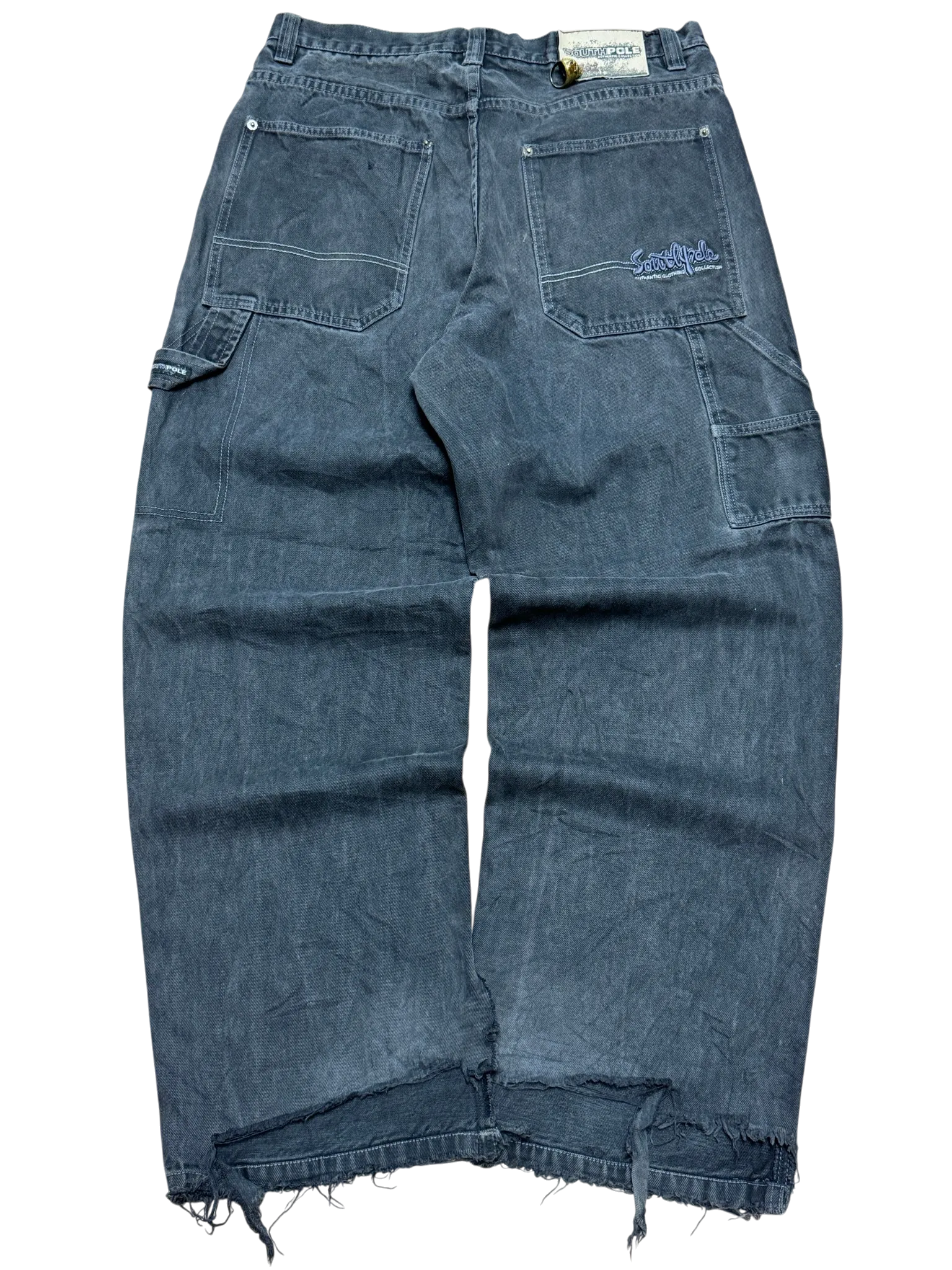 [V0955] Vintage y2k / 2000s Southpole schwarze baggy jeans