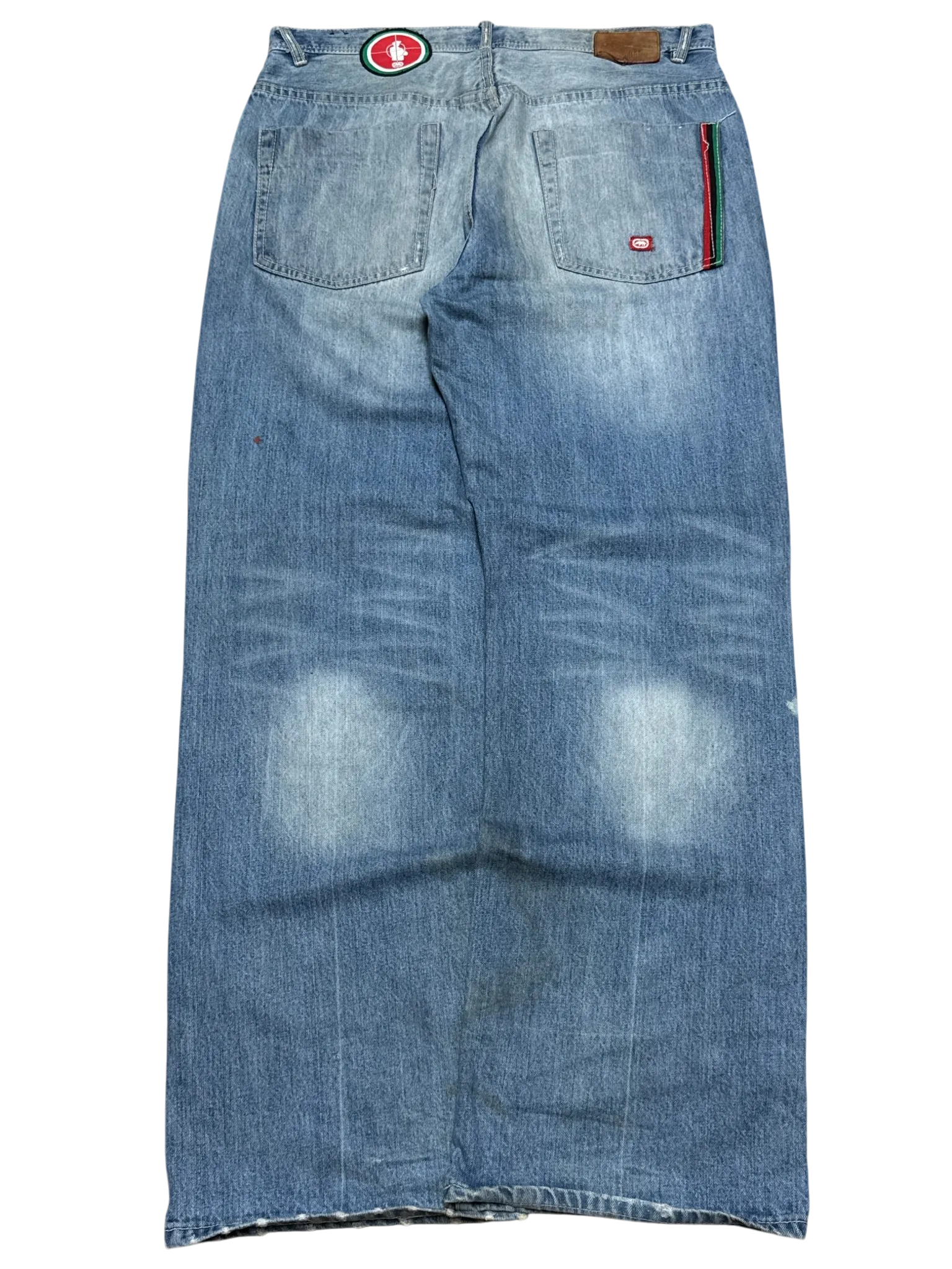 [V0942] Vintage y2k / 2000s Ecko blaue baggy jeans (Fight The Power)