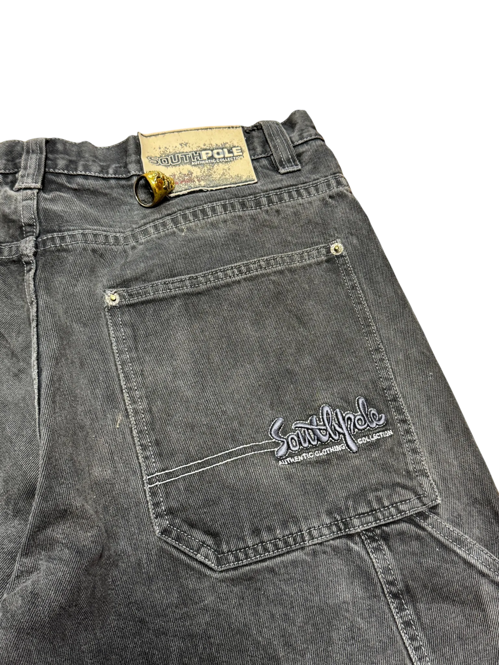 [V0955] Vintage y2k / 2000s Southpole schwarze baggy jeans