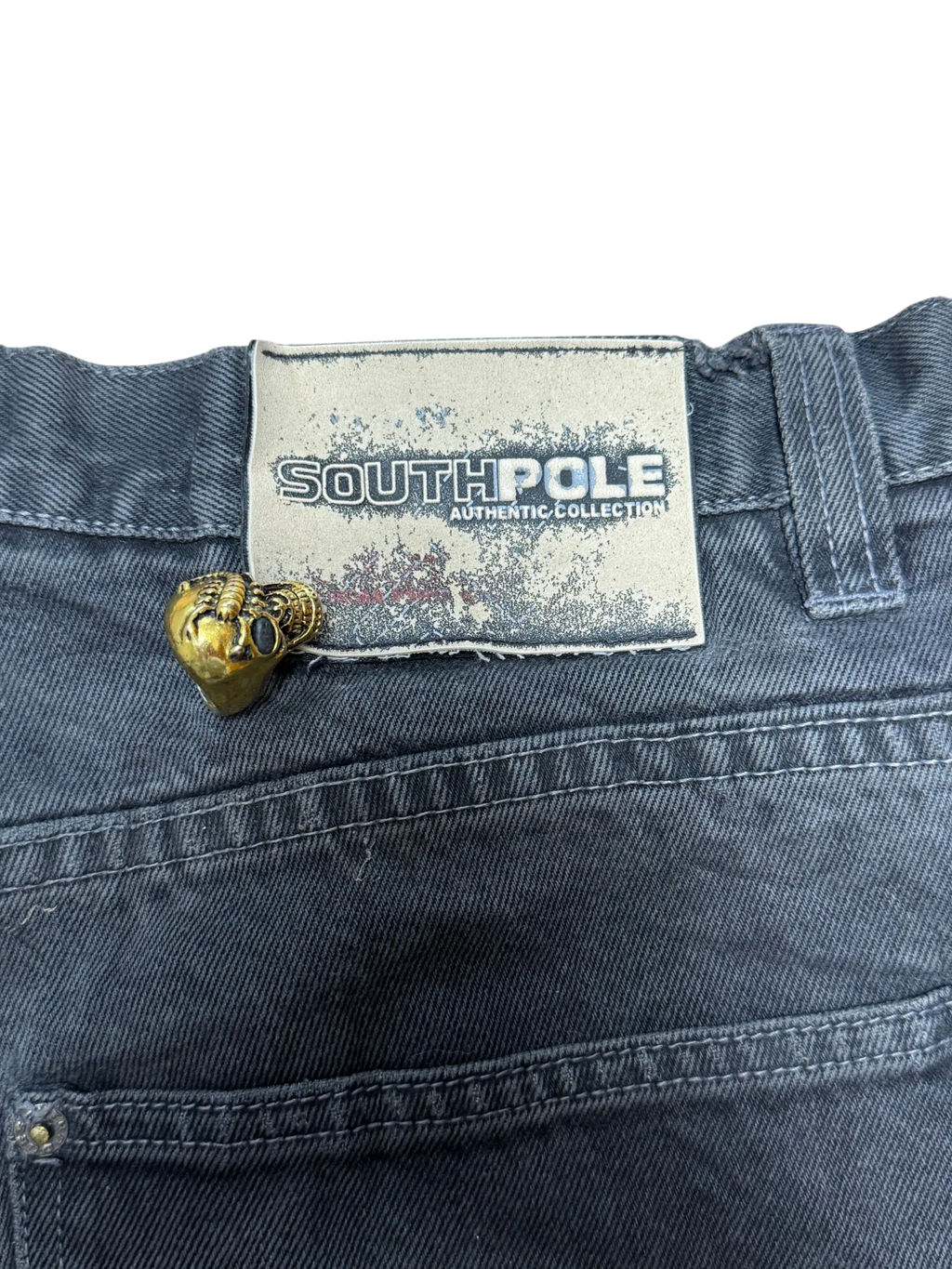 [V0955] Vintage y2k / 2000s Southpole schwarze baggy jeans