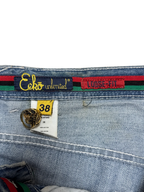 [V0942] Vintage y2k / 2000s Ecko blaue baggy jeans (Fight The Power)