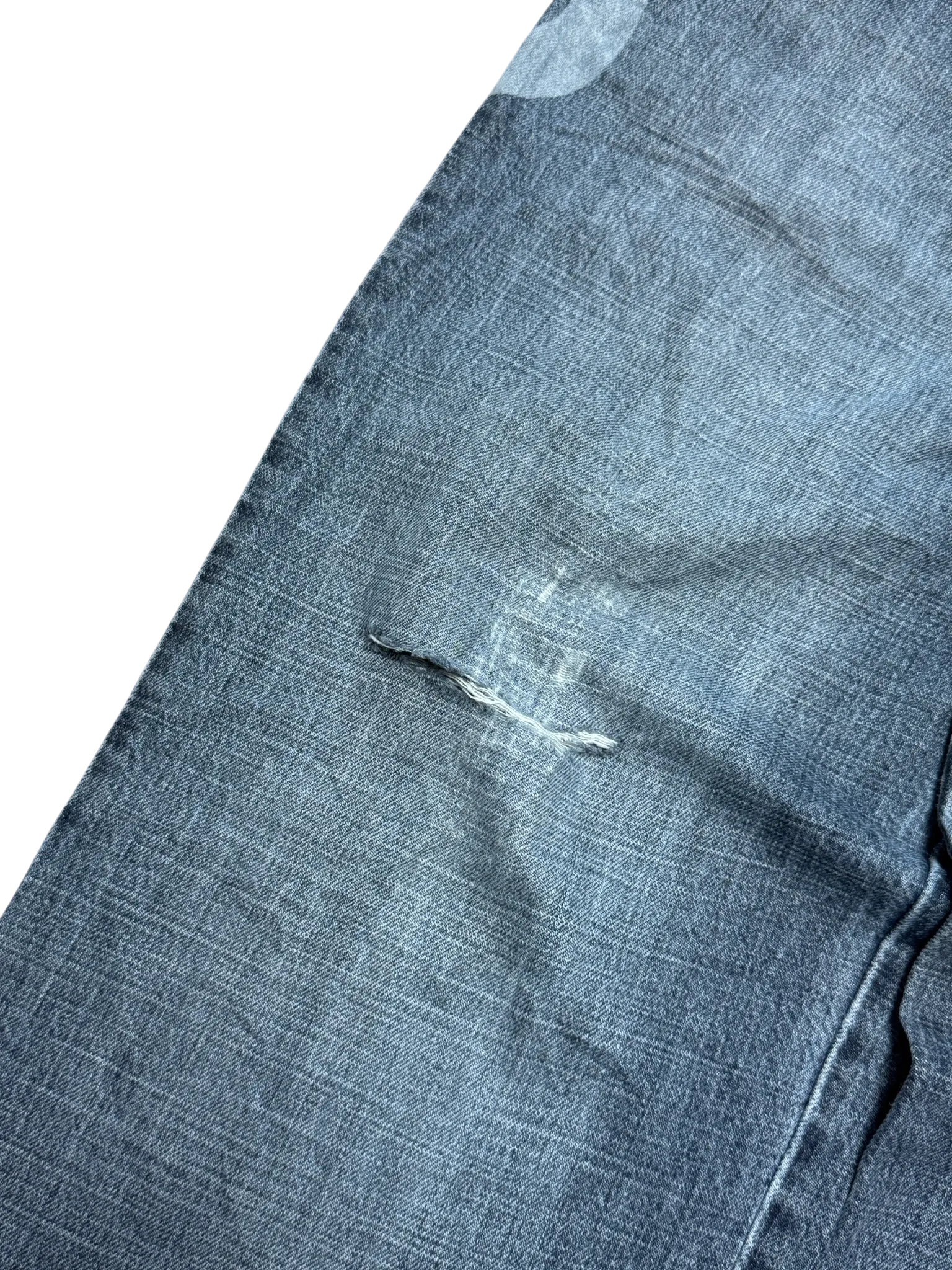 [V0901] Vintage y2k / 2000s Rumble blaue baggy jeans