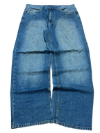 [V0915] Vintage y2k / 2000s Elements blaue baggy jeans