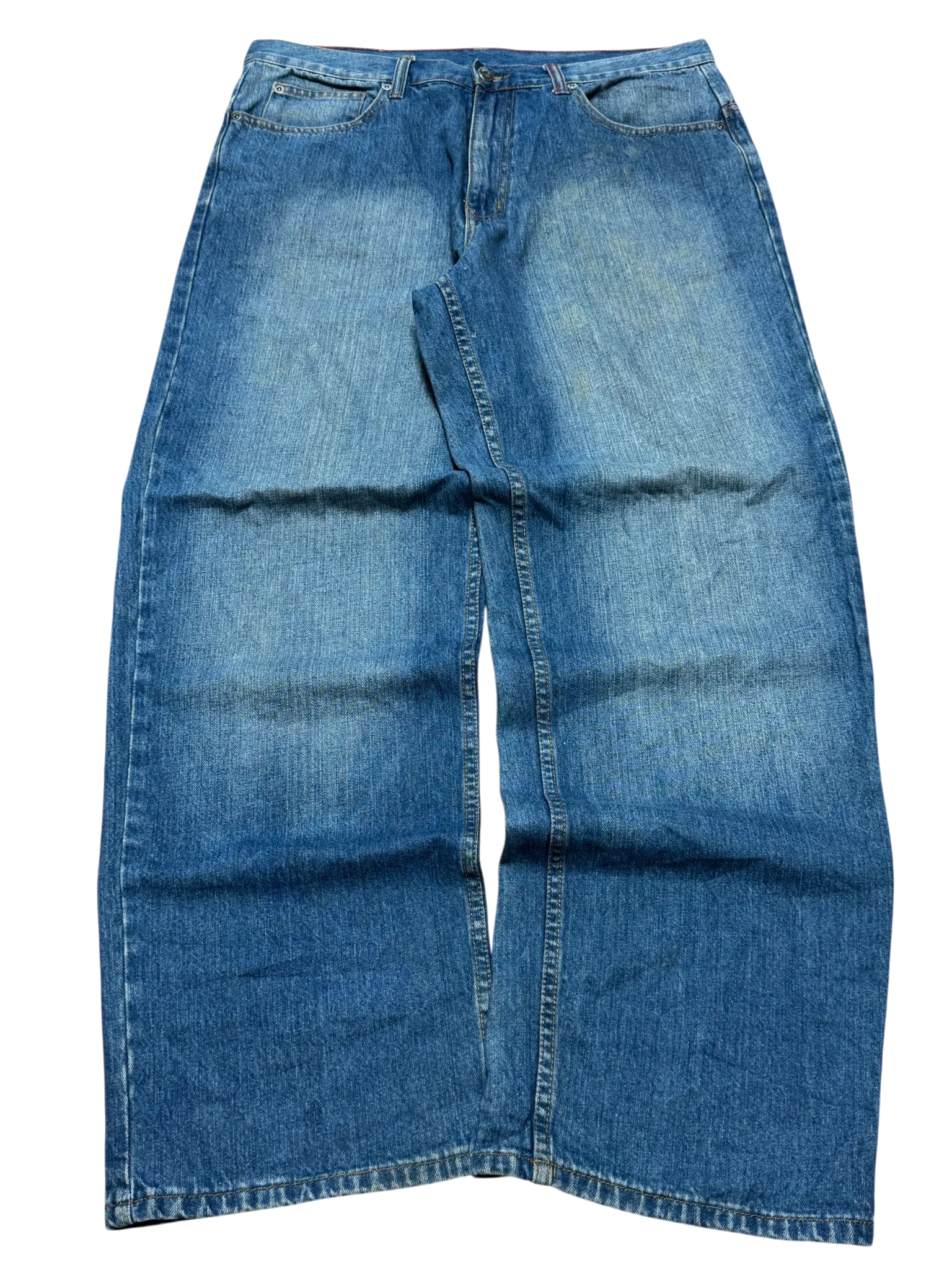 [V0915] Vintage y2k / 2000s Elements blaue baggy jeans