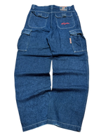 [V0899] Vintage y2k / 2000s Rifle marineblaue baggy jeans