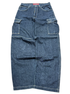 [V0899] Vintage y2k / 2000s Rifle marineblaue baggy jeans