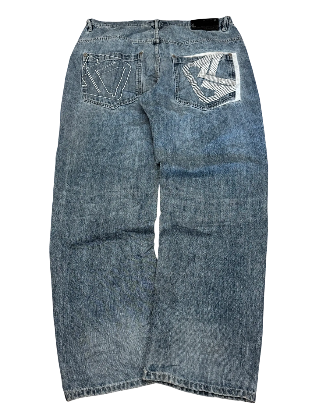 [V0938] Vintage y2k / 2000s Karl Kani blaue baggy jeans