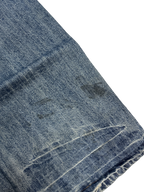 [V0194] Vintage y2k Subscribe blaue straight jeans