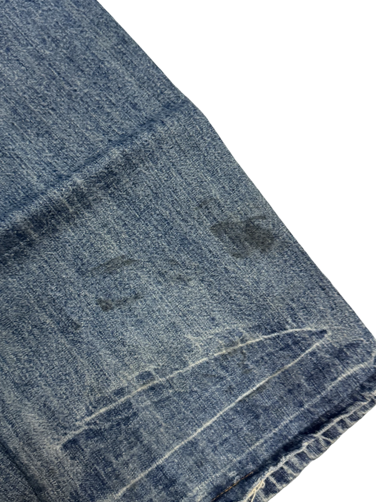 [V0194] Vintage y2k Subscribe blaue straight jeans